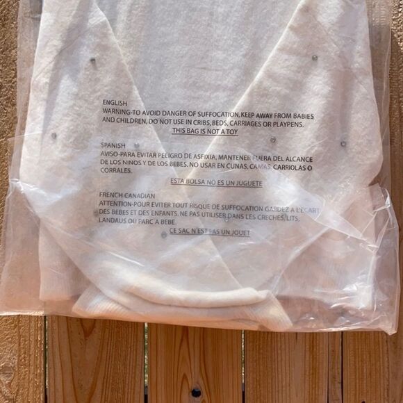 🔥Take 50% OFF-C&V Chelsea &Violet Rhinestone Encrusted Cropped Sweater,Size-XXL - Picture 11 of 11